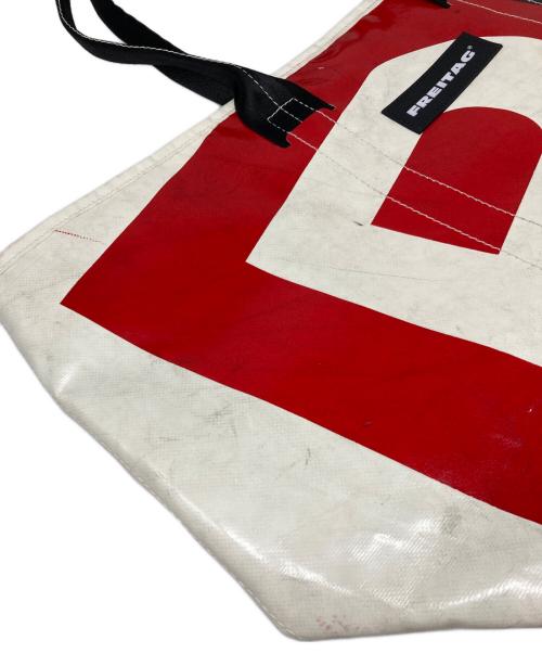 FREITAG（フライターグ）FREITAG (フライターグ) cooper トートバッグ レッド×ホワイトの古着・服飾アイテム