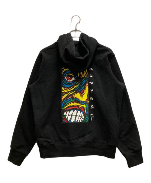 SUPREME（シュプリーム）SUPREME (シュプリーム) Disturbed Zip Up Hooded Sweatshirt ブラック サイズ:Sの古着・服飾アイテム