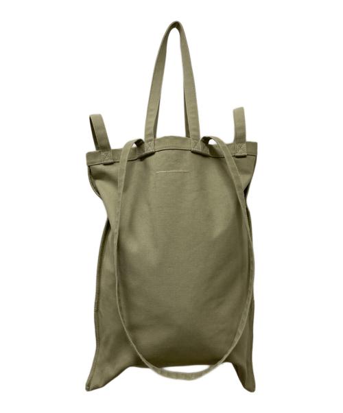 MM6 Maison Margiela（エムエムシックスメゾンマルジェラ）MM6 Maison Margiela (エムエムシックスメゾンマルジェラ) ベルリンバッグ カーキの古着・服飾アイテム