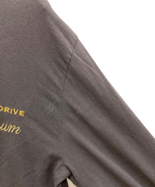 ALEXANDER WANG（アレキサンダー・ワン）ALEXANDER WANG (アレキサンダーワン) 刺繍ロングスリーブカットソー グレー サイズ:Sの古着・服飾アイテム