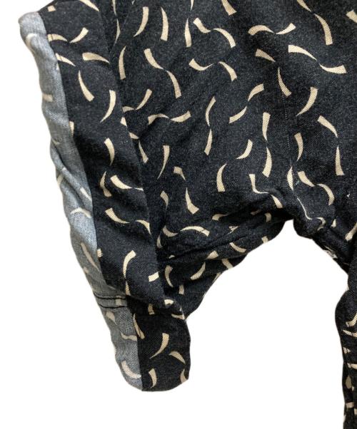 PERRY ELLIS（ペリーエリス）PERRY ELLIS (ペリーエリス) 90sレーヨンオープンカラーシャツ ブラック サイズ:2XLの古着・服飾アイテム