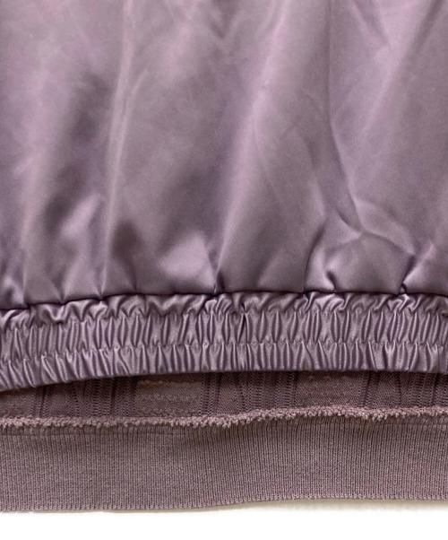 MAISON SPECIAL（メゾンスペシャル）MAISON SPECIAL (メゾンスペシャル) Blister Combination Prime-Over Crew Neck T-Shirt パープル サイズ:1の古着・服飾アイテム