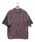 MAISON SPECIAL（メゾンスペシャル）の古着「Blister Combination Prime-Over Crew Neck T-Shirt」｜パープル