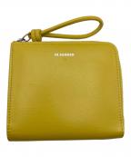 JIL SANDERジルサンダー）の古着「クレジットカードパース」｜イエロー