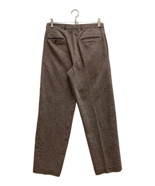 LEVI'S SEVENS（リーバイスセブンズ）LEVI'S SEVENS (リーバイスセブンズ) 80`Sネップ2タックスラックス ブラウン サイズ:表記無しの古着・服飾アイテム