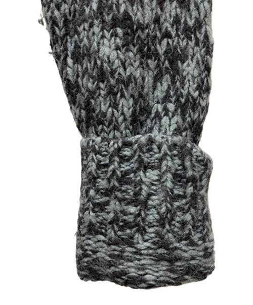 DRIES VAN NOTEN（ドリスヴァンノッテン）DRIES VAN NOTEN (ドリスヴァンノッテン) メランジカラーニット ブルー サイズ:Sの古着・服飾アイテム