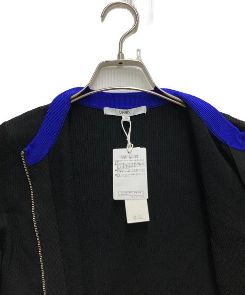 UN3D.（アンスリード）UN3D. (アンスリード) SHORT KT ZIP CD ブラック サイズ:38の古着・服飾アイテム