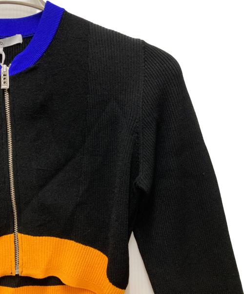 UN3D.（アンスリード）UN3D. (アンスリード) SHORT KT ZIP CD ブラック サイズ:38の古着・服飾アイテム