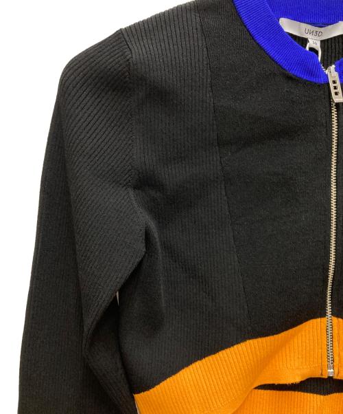 UN3D.（アンスリード）UN3D. (アンスリード) SHORT KT ZIP CD ブラック サイズ:38の古着・服飾アイテム