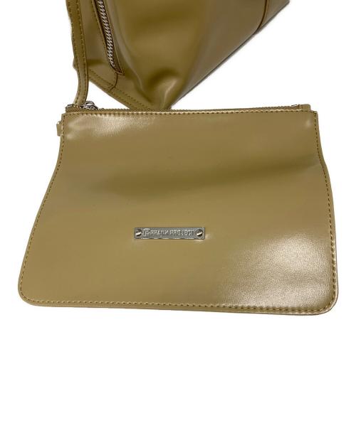 PRANK PROJECT（プランクプロジェクト）PRANK PROJECT (プランクプロジェクト) ポーチ付きハンドバッグ オリーブの古着・服飾アイテム