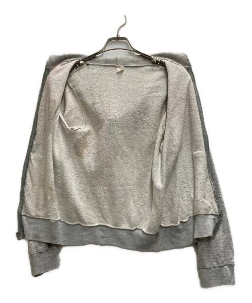 USED（ユーズド）USED (ユーズド) ヴィンテージジップパーカー 霜降りグレー サイズ:Sの古着・服飾アイテム