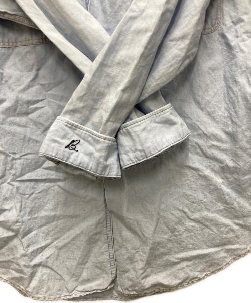 MADISON BLUE（マディソンブルー）MADISON BLUE (マディソンブルー) ハンプトンシャツ ブルー サイズ:2の古着・服飾アイテム