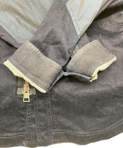 DIESEL（ディーゼル）DIESEL (ディーゼル) ナイロンコンビデニムフードジャケット インディゴ サイズ:XSの古着・服飾アイテム