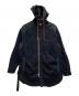 DIESEL（ディーゼル）の古着「ナイロンコンビデニムフードジャケット」｜インディゴ