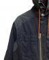 中古・古着 DIESEL (ディーゼル) ナイロンコンビデニムフードジャケット インディゴ サイズ:XS：6000円