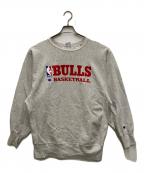 Championチャンピオン）の古着「90s NBA BULLS REVERSE WEAVE」｜グレー