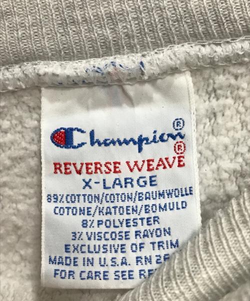 Champion（チャンピオン）Champion (チャンピオン) 90s NBA BULLS REVERSE WEAVE グレー サイズ:XLの古着・服飾アイテム