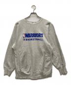 Championチャンピオン）の古着「90s NBA WARRIORS REVERSE WEAVE」｜グレー