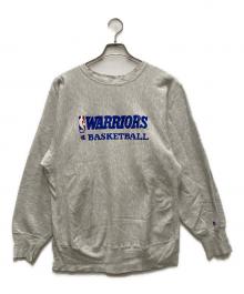 Champion（チャンピオン）の古着「90s NBA WARRIORS REVERSE WEAVE」｜グレー