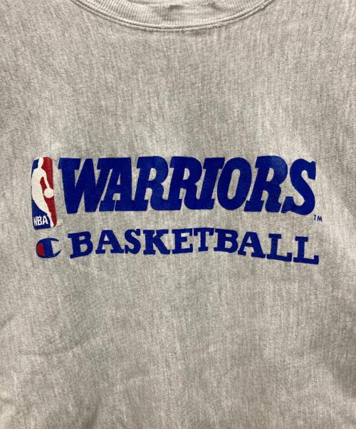 Champion（チャンピオン）Champion (チャンピオン) 90s NBA WARRIORS REVERSE WEAVE グレー サイズ:XLの古着・服飾アイテム
