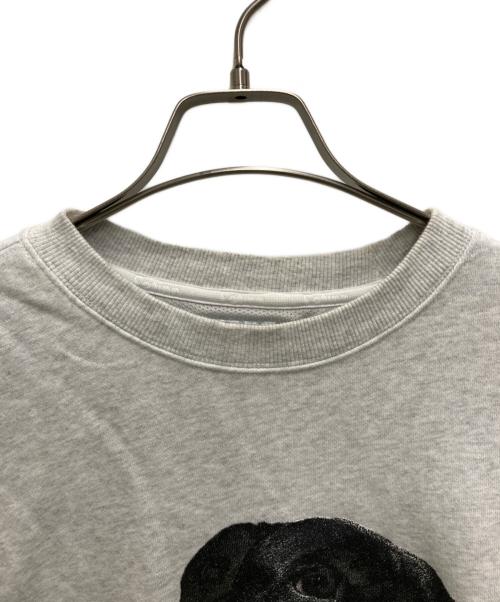 SETINN（セットイン）setinn (セットイン) ボールドッグ プリントスウェット グレー サイズ:XLの古着・服飾アイテム