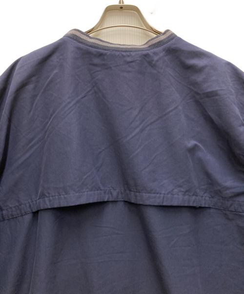 NIKE GOLF（ナイキゴルフ）NIKE GOLF (ナイキゴルフ) 00sVネック切替カットソー ネイビー サイズ:XLの古着・服飾アイテム