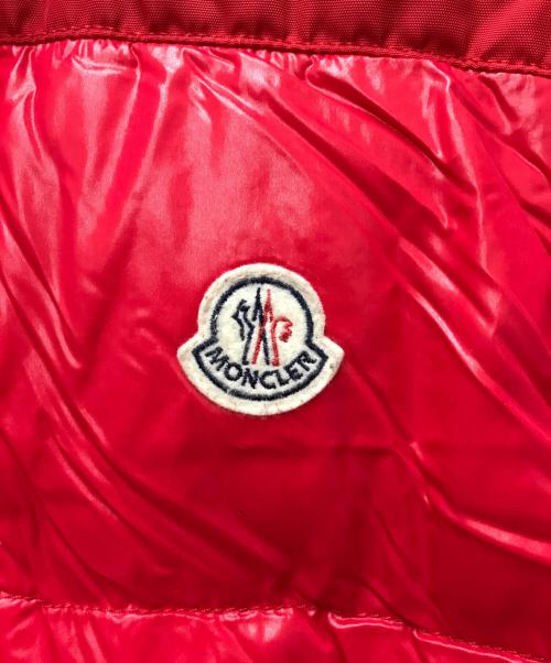 MONCLER（モンクレール）MONCLER (モンクレール) ANDERSEN GIUBBOTTO ダウンジャケット レッド サイズ:2の古着・服飾アイテム