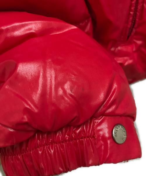 MONCLER（モンクレール）MONCLER (モンクレール) ANDERSEN GIUBBOTTO ダウンジャケット レッド サイズ:2の古着・服飾アイテム