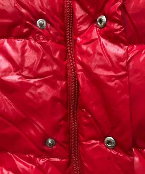 MONCLER（モンクレール）MONCLER (モンクレール) ANDERSEN GIUBBOTTO ダウンジャケット レッド サイズ:2の古着・服飾アイテム