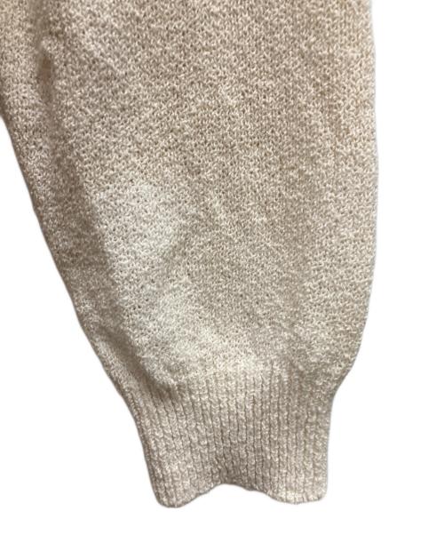 AURALEE（オーラリー）AURALEE (オーラリー) CORKSCREW YARN KNIT P/O ホワイト サイズ:5の古着・服飾アイテム