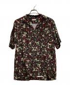 DRIES VAN NOTENドリスヴァンノッテン）の古着「総柄レーヨンシャツ」｜ブラウン