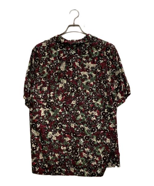DRIES VAN NOTEN（ドリスヴァンノッテン）DRIES VAN NOTEN (ドリスヴァンノッテン) 総柄レーヨンシャツ ブラウン サイズ:46の古着・服飾アイテム