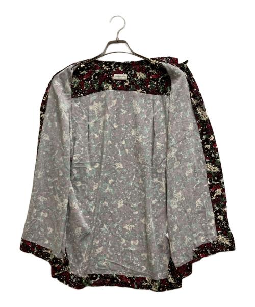 DRIES VAN NOTEN（ドリスヴァンノッテン）DRIES VAN NOTEN (ドリスヴァンノッテン) 総柄レーヨンシャツ ブラウン サイズ:46の古着・服飾アイテム
