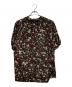 DRIES VAN NOTEN (ドリスヴァンノッテン) 総柄レーヨンシャツ ブラウン サイズ:46：15000円