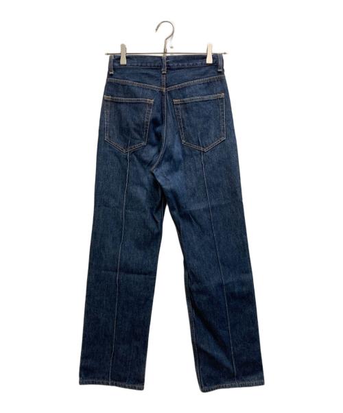 AURALEE（オーラリー）AURALEE (オーラリー) HARDTWIST DENIM PINTUCK PANTS インディゴの古着・服飾アイテム