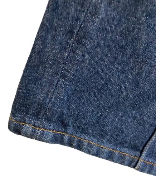 AURALEE（オーラリー）AURALEE (オーラリー) HARDTWIST DENIM PINTUCK PANTS インディゴの古着・服飾アイテム