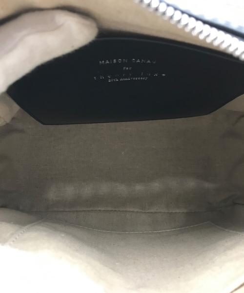 MAISON CANAU（メゾンカナウ）MAISON CANAU (メゾンカナウ) theory luxe (セオリーリュクス) ROUND BOSTON ブラックの古着・服飾アイテム