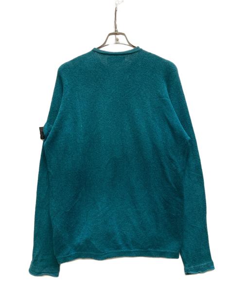 STONE ISLAND SHADOW PROJECT（ストーンアイランド シャドウプロジェクト）STONE ISLAND SHADOW PROJECT (ストーンアイランド シャドウプロジェクト) ハーフジップニット ブルー サイズ:Ｌの古着・服飾アイテム