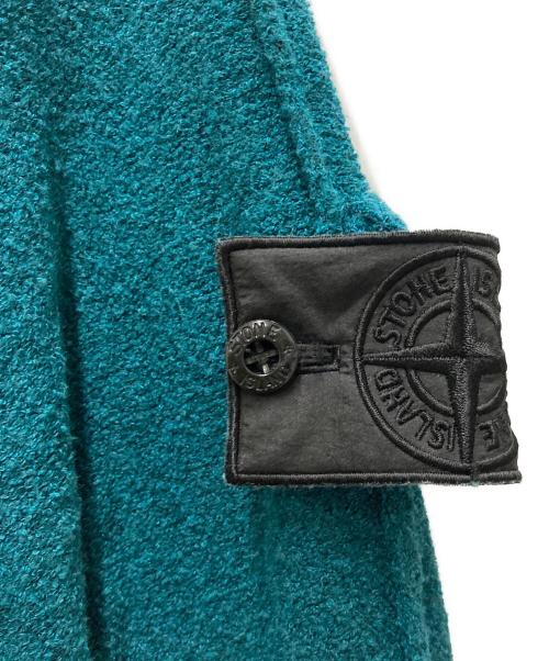 STONE ISLAND SHADOW PROJECT（ストーンアイランド シャドウプロジェクト）STONE ISLAND SHADOW PROJECT (ストーンアイランド シャドウプロジェクト) ハーフジップニット ブルー サイズ:Ｌの古着・服飾アイテム