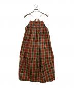 Curensologyカレンソロジー）の古着「キャミソールワンピース」｜レッド