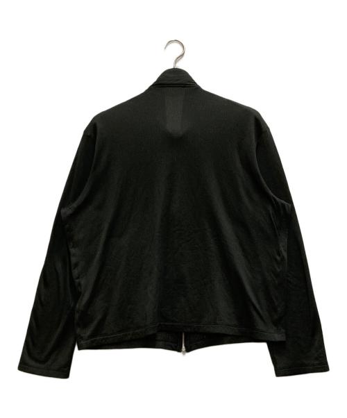 OUR LEGACY（アワーレガシー）OUR LEGACY (アワーレガシー) SHURUNKEN FULLZIP POLO ブラック サイズ:48の古着・服飾アイテム