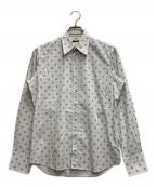 MIU MIUミュウミュウ）の古着「ジオメトリードレスシャツ」｜ブルー