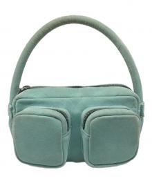 masu（エムエーエスユー）の古着「FLOCKY DOLL MINI BAG」｜ブルー