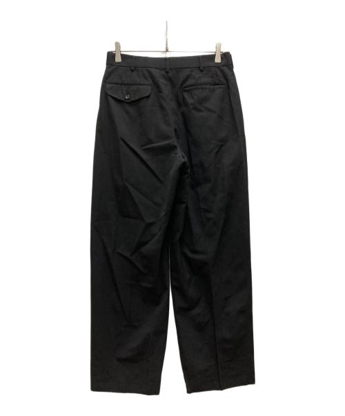 COMME des GARCONS HOMME PLUS（コムデギャルソンオムプリュス）COMME des GARCONS HOMME PLUS (コムデギャルソンオムプリュス) 90'Sウールタックスラックス ブラック サイズ:Ｓの古着・服飾アイテム