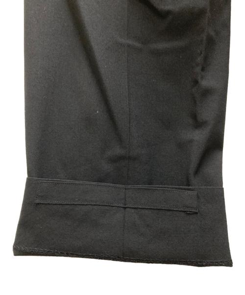 COMME des GARCONS HOMME PLUS（コムデギャルソンオムプリュス）COMME des GARCONS HOMME PLUS (コムデギャルソンオムプリュス) 90'Sウールタックスラックス ブラック サイズ:Ｓの古着・服飾アイテム