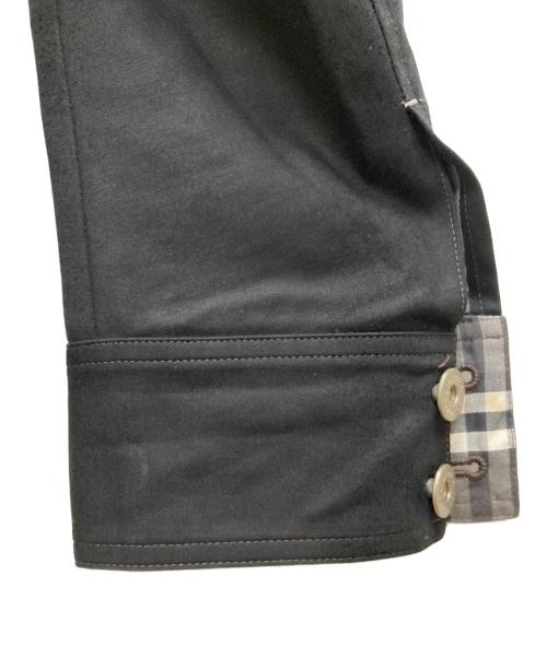 BURBERRY BLACK LABEL（バーバリーブラックレーベル）BURBERRY BLACK LABEL (バーバリーブラックレーベル) ジップアップトラッカージャケット ブラック サイズ:Ｍの古着・服飾アイテム