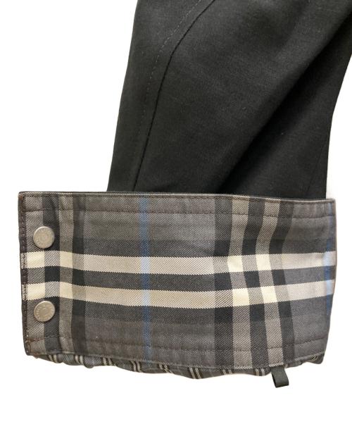 BURBERRY BLACK LABEL（バーバリーブラックレーベル）BURBERRY BLACK LABEL (バーバリーブラックレーベル) ジップアップトラッカージャケット ブラック サイズ:Ｍの古着・服飾アイテム