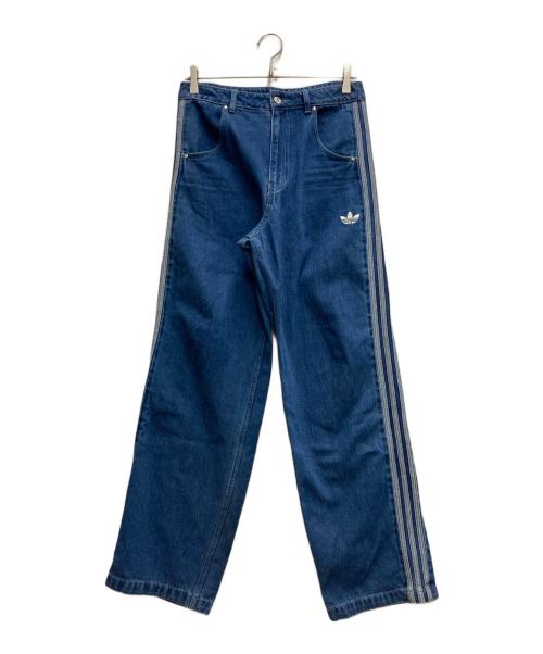 adidas（アディダス）adidas (アディダス) アディカラー デニム ファイヤーバードパンツ ブルー サイズ:30の古着・服飾アイテム