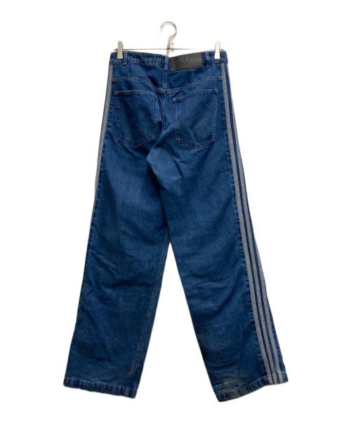 adidas（アディダス）adidas (アディダス) アディカラー デニム ファイヤーバードパンツ ブルー サイズ:30の古着・服飾アイテム