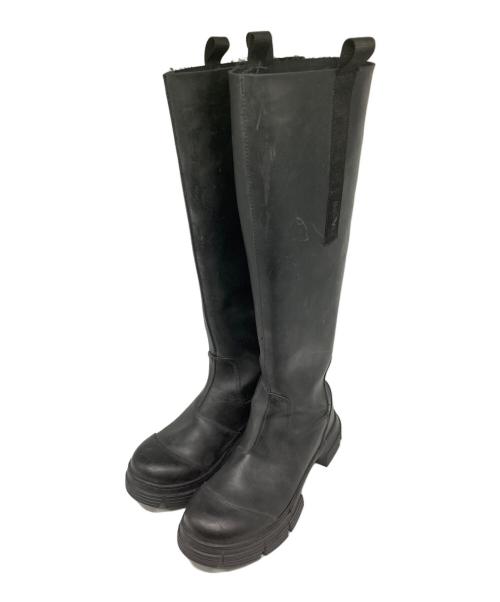 GANNI（ガニー）Ganni (ガニー) Recycled Rubber ブラック サイズ:38の古着・服飾アイテム